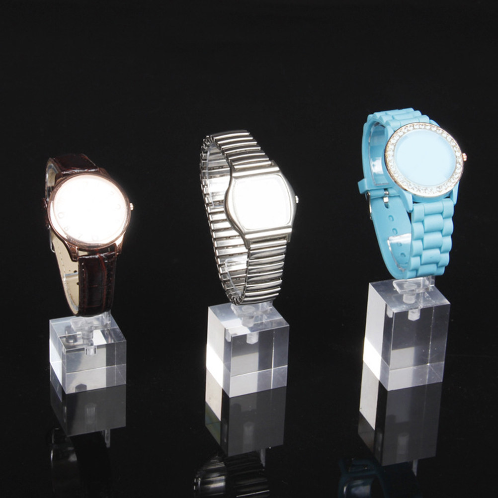 Jewelry And Watches Inc - 3 шт. акриловые подставки для часов