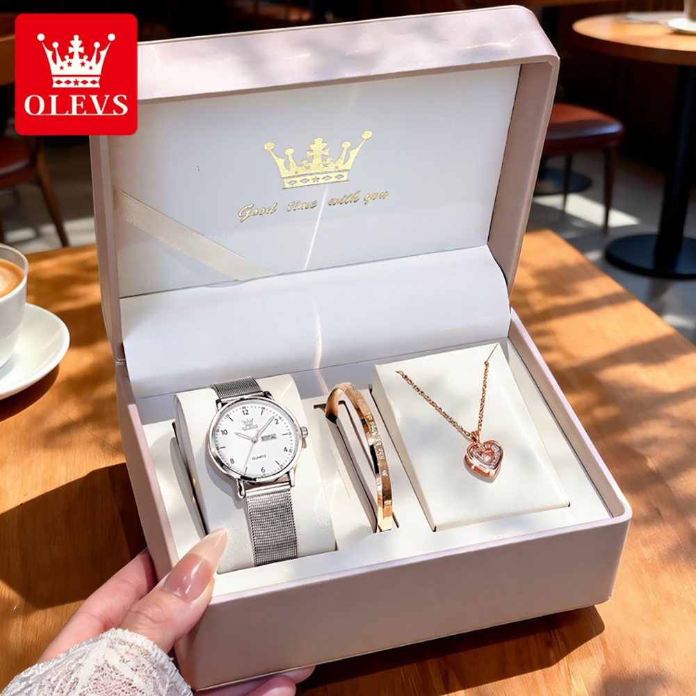 Женские часы OLEVS 2996, ориги – обзор и цена Watch Display Box