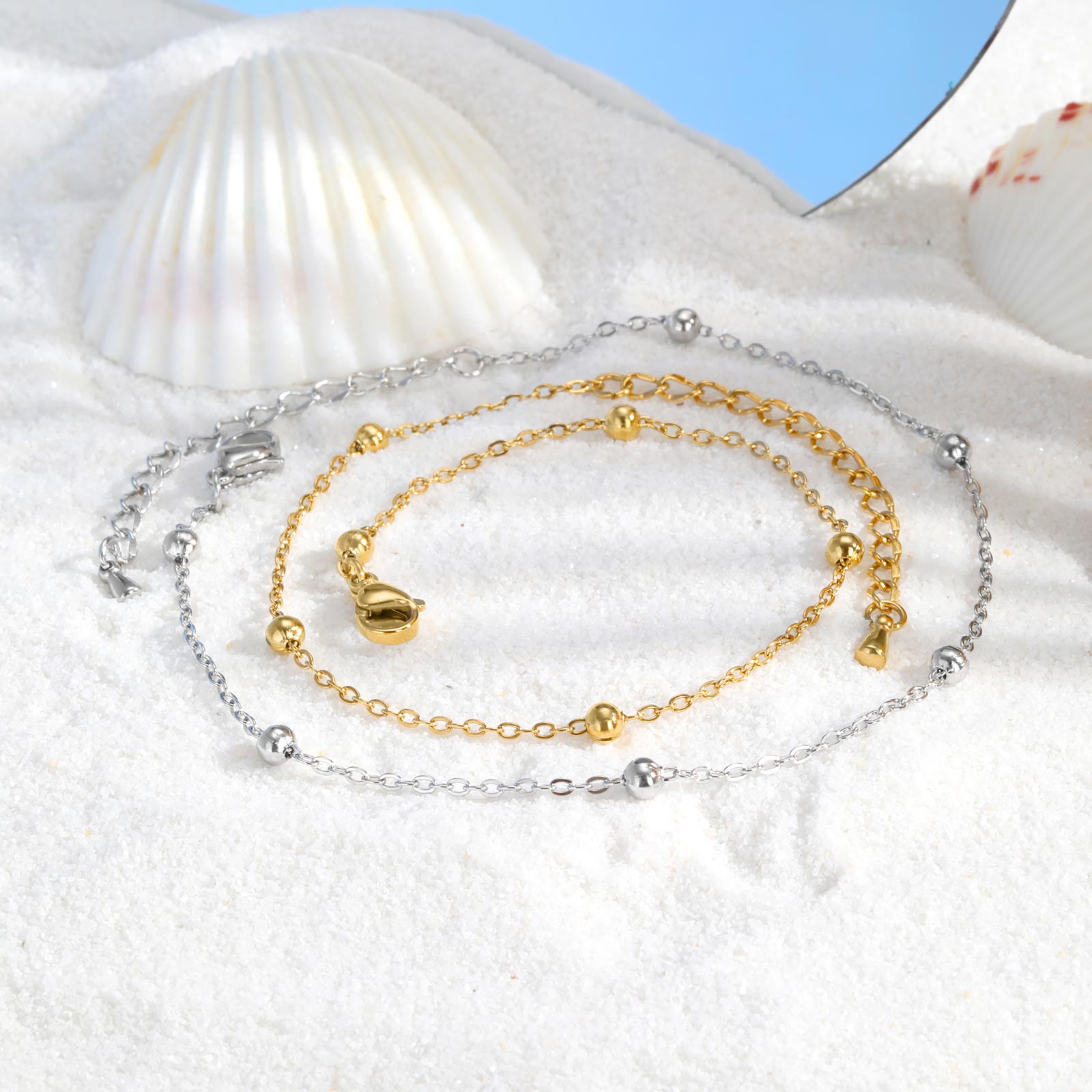 Ножной браслет из нержавеющей  – обзор и цена Jc Jewelry & Watches Photos